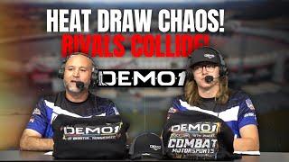 DEMO 1 Heat Draws at Bristol Motor Speedway! | Pro & Pro Lite | Demolition Derby