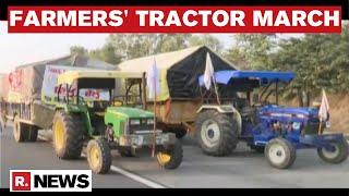 Farmers From Punjab Carry Out Tractor March To Delhi, More To Join Agitation