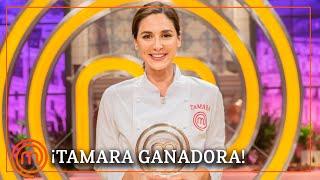 ¡TAMARA FALCÓ GANADORA DE MASTERCHEF CELEBRITY 4!