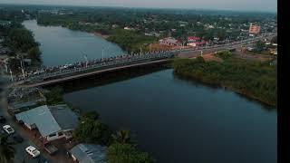 Monrovia Liberia (Bird"s Eye View)  Phantom 4 Pro Drone Video