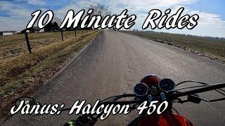 10 Minute Rides: Janus Motorcycles - 450 Halcyon (RAW Audio)