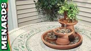 How To Build a Terra Cotta Fountain | Menards