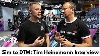 From Sim to DTM: Interview mit Tim Heinemann auf der Simracingexpo 2023