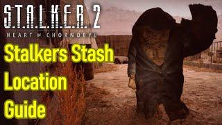 Stalker 2 stalkers stash location guide, aramid blueprint for SEVA-D Suit at wild islands shelter