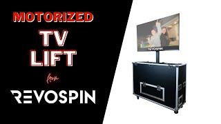 Motorized TV Lift Travel Case From RevoSpin