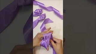 How to Tie a Bow | How to Make a Triple Loop Bow | Kako vezati masnu #shorts