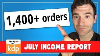 Amazon KDP Income Report for July 2024 | BEST MONTH YET!?