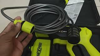 Shinexpro HydroBlast Cordless Pressure Washer Unboxing Video - Car wash and Bike wash #shinexpro