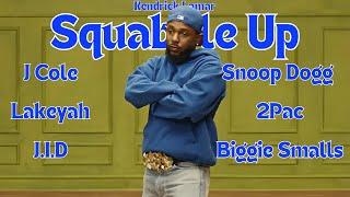 Squabble Up Remix - Kendrick Lamar, J Cole, Lakeyah, J.I.D, Snoop Dogg, 2Pac, Biggie Smalls