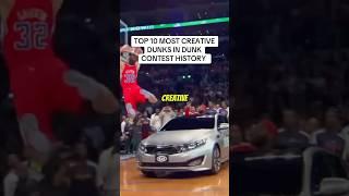 Top 10 Most Creative Dunks In Dunk Contest History