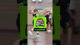 Vovcha Zgraya vs Scorpions at Kyiv Champ U-11. First Half Highlights. #youthbasketball #basketball