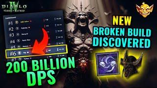 New Secret 200 BILLION DPS Shadow Necro Unmaker Build Guide Diablo 4 Season 6