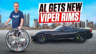 AL GETS NEW WHEELS FOR HIS DODGE VIPER AND ADDRESSING ALL ALLEGATIONS