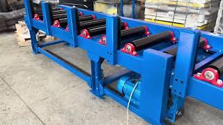 Feed roller conveyor