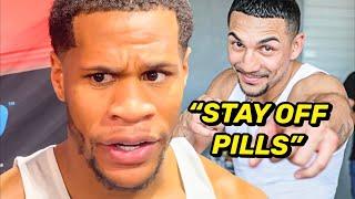 “B**** A** NEED A BLACK PERSON” - Devin Haney CLAPS BACK at Teofimo Lopez with PILL ACCUSATION