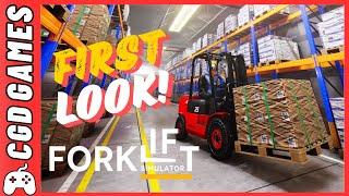 Preview | Forklift Simulator | Xbox Series X | #forkliftsimulator