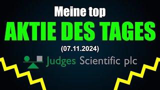 Britische Aktie des Tages: Judges Scientific | Dividendenaktie aus dem Vereinigten Königreich