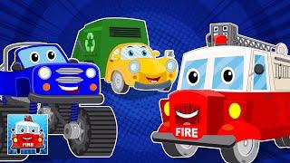 We Are The Trucks Song For Children's Entertainment By Ralph And Rocky Cars