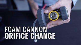 How to Change the Orifice on your Active Foam Cannon