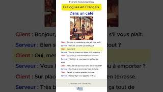 Dans un Café - Conversation en Français | Learn French through Real-Life Conversations!