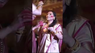 Durga Puja 2024 rani mukherjee sindur khela surprise#shorts