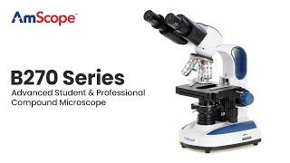 AmScope Advanced Student and Professional Compound Microscope