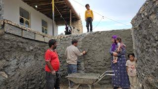 Wheat and local mills.Taking two bags of cement from my brother.Continuation of warehouse cementing