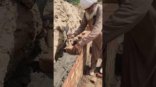 totta Patti brick work laying a layer #youtube #shorts #ytshorts #skills #ideas id