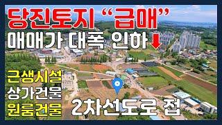 당진토지 급매 송악읍토지 급매 공시지가 수준에 매매 2차선도로 접한 자연녹지 매매가 대폭 인하