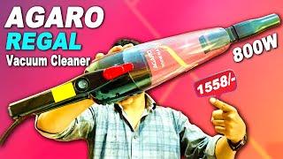 AGARO Regal 800W Handheld Vacuum Cleaner Review  | Unboxing, Features & Performance Test!