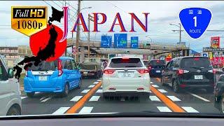 JAPAN Road Trip 2019-04-29 | Driving along w/ Japanese Polite-Disciplined Drivers at Toyohashi City