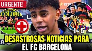 ️URGENTE! ¡DESASTROSAS NOTICIAS PARA EL FC BARCELONA| PERO NO TODO FUERON MALAS NOTICIAS