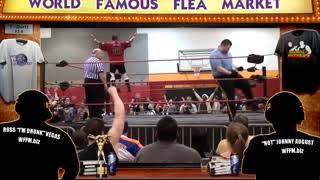 Fake Big Bossman wrestles Fake Johnny Grunge from Public Enemy - WFFM