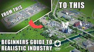 The Beginner-Friendly Guide to Realistic Vanilla Industry | Cities Skylines 2