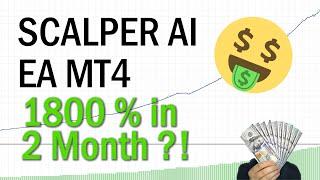 Scalper AI MT4 EA - Strong Robot for Forex! Review Backtest - FREE DOWNLOAD!