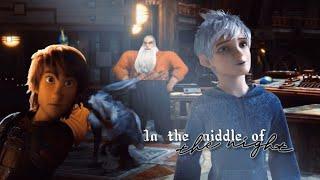 In the middle of the night | Hiccup + Jack.