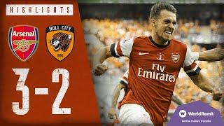 WHAT A COMEBACK! | Arsenal 3-2 Hull City | Emirates FA Cup Final highlights | 2014