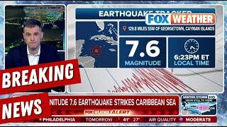 7.6 Magnitude Earthquake Detected In Caribbean