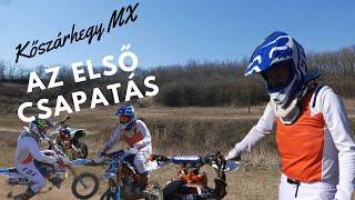 Pitbike mx ️Első pálya motorozás Kőszárhegy #1