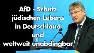 AfD - Schutz jüdischen Lebens in Deutschland und weltweit unabdingbar