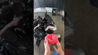 How to wash your motorcycle (z900) #shorts #motorcycle #sportbike #kawasaki #z900