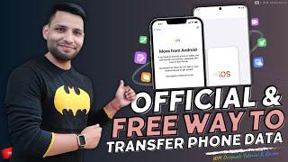 How to Transfer Data from Android to iPhone for FREE (2024) Move to iOS Android to iPhone Transer