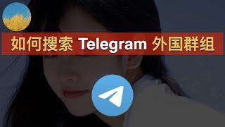 【2024最新】如何搜索 Telegram 外国群组？2个方法让你找到电报（TG）的外国群组和频道｜Telegram群组｜电报群｜电报群组搜索｜数字牧民LC