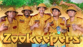 LOS BOYZ BECOME ZOOKEEPERS!!