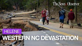 See the devastation Helene left in western NC