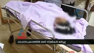 Two Tamil women killed in auto-lorry collision in Pallikkunnu, Kannur: FIR 10th Oct2014