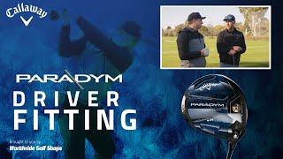 DRIVER FITTING: NEW Callaway Paradym | Ely Callaway Golf & Learning Center