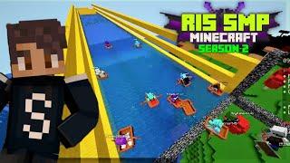 Boat Race in RIS SMP | Minecraft Bangla Gameplay | RIS Gaming