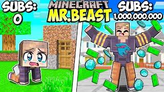 I Survived 100 Days as MR BEAST in Minecraft