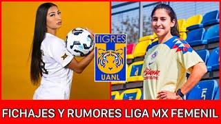 Dilary Heredia a Tigres Femenil | Mariana Cadena deja América Femenil y llega a Pachuca Femenil